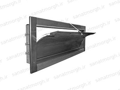 دریچه اینلت سالن مرغداری صنعت مرغ